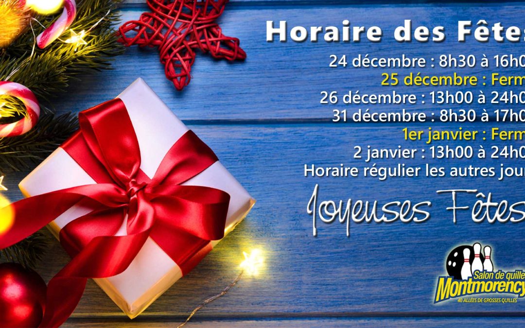 Joyeuses Fêtes!