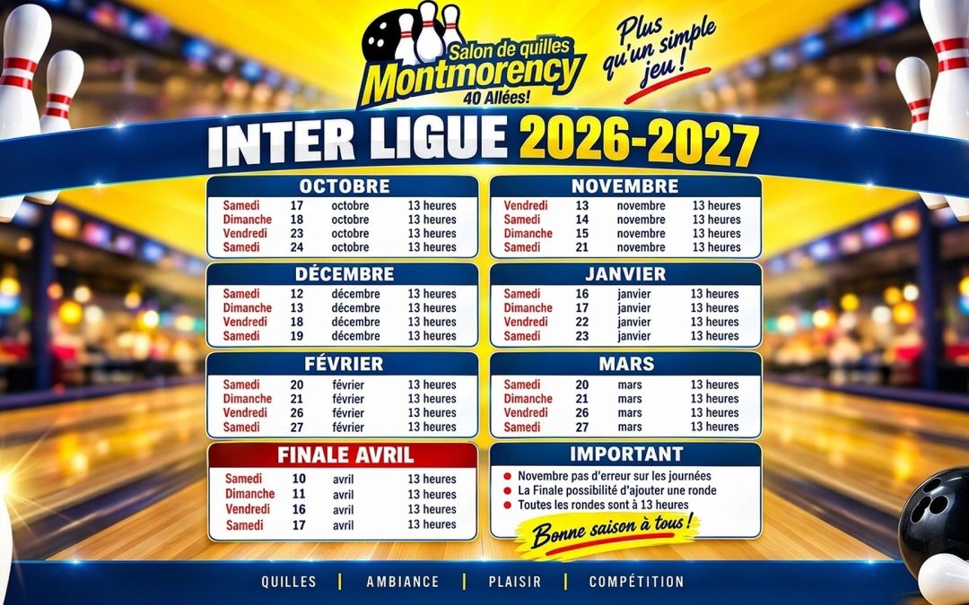 Inter Ligue 2026-2027